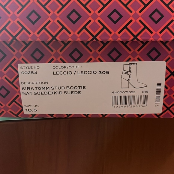 Tory Burch Olive Green Suede Bootie - Picture 9 of 10